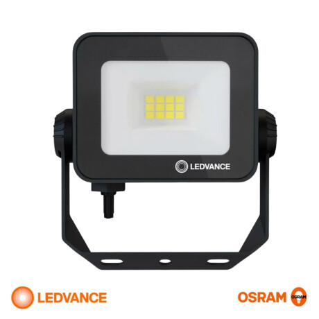 FOCO LED LEDVANCE OSRAM COMPACT IP65 10W 3000K - NEGRO Foco LED LEDVANCE OSRAM Compact IP65 10W Negro Luz Cálida