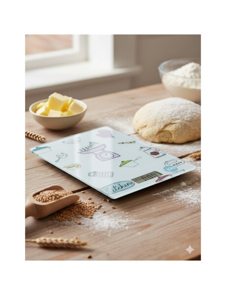 BALANZA DE COCINA DIGITAL CON DISEÑOS JOIE BALANZA DE COCINA DIGITAL CON DISEÑOS JOIE