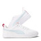 Championes Infantiles Puma Rickie Kids Blanco - Celeste