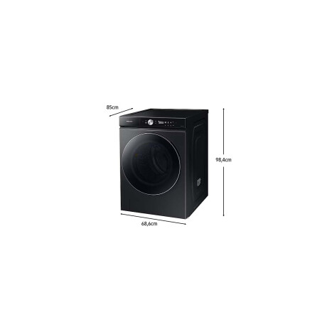Lavarropas Samsung Bespoke AI 25 kg Negro con AI Ecobubble, Vapor Higiénico y Auto Open Door WF25B9600KV Lavarropas Samsung Bespoke AI 25 kg Negro con AI Ecobubble, Vapor Higiénico y Auto Open Door WF25B9600KV