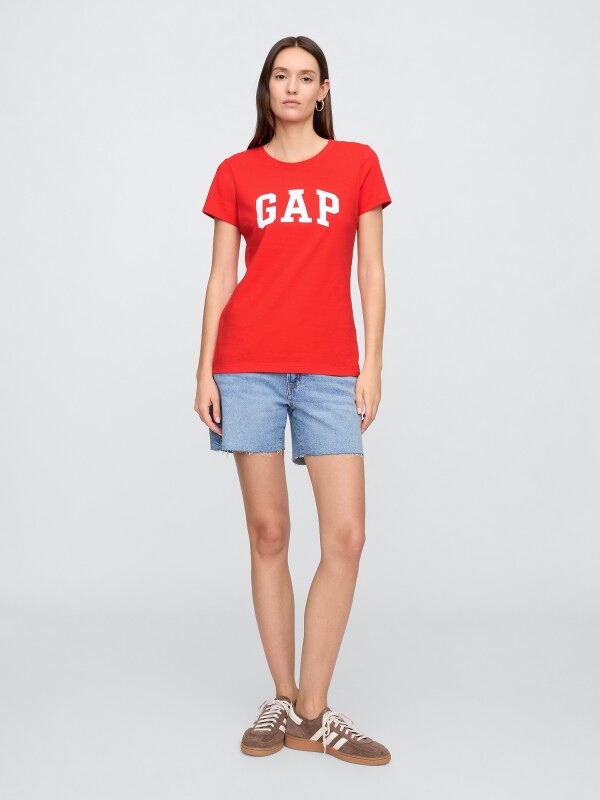 V-SS LOGO CLASSIC TEE POSTER RED