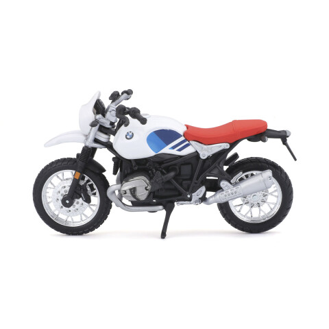 Motocicleta Bburago BMW R nineT Urban GS Escala 1:18 U