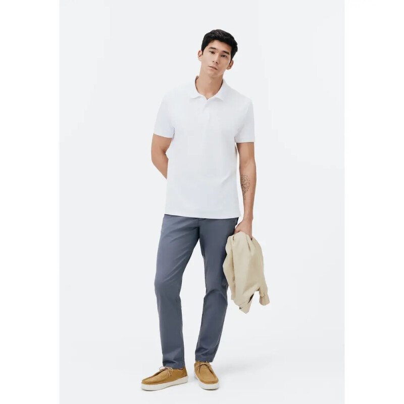 CAMISA POLO MM MASC BRANCO