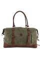Bolso de viaje de lona Verde