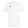 Polo Running Adizero E Tee Hombre White