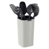 Juego de Utensilios Tramontina Verano Ónix con Soporte 6 piezas 25599/370 Juego de Utensilios Tramontina Verano Ónix con Soporte 6 piezas 25599/370