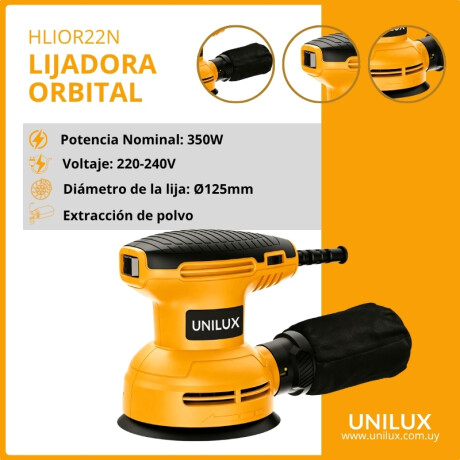 Lijadora Orbital 350W 220V 125 mm Lijadora Orbital 350W 220V Ø125 mm