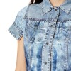 Camisa Para Mujer C-Shirin Shirt Blue Denim
