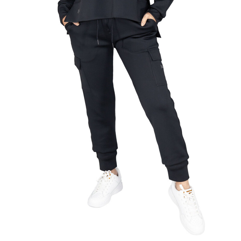 JOGGER FEM POLY/SPX EVERLAST SCUBA BK W6 BLACK