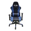 Silla Gamer Negra Azul ETIMEL Silla Gamer Negra Azul ETIMEL