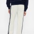 J - FM LOGO TRACK PANT CARLS STONE
