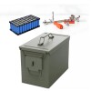 Caja Porta Municiones de Metal - Grande Caja Porta Municiones de Metal - Grande