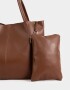 Shopper Cartera Shopper Chocolate - Marron Chocolate