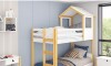 Cama cucheta 1 Plaza Madera Maciza - Juvenil Cama cucheta 1 Plaza Madera Maciza - Juvenil