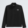 Buzo Polar Textured cierre de 1/4 hombre Tnf Black Heather