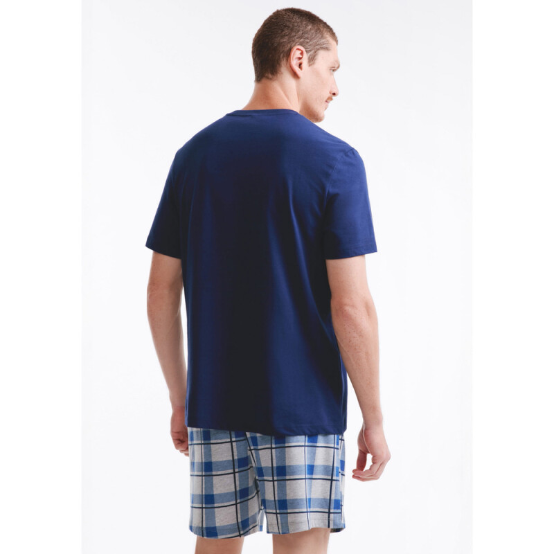 PIJAMA MM MASC AZUL MARINHO