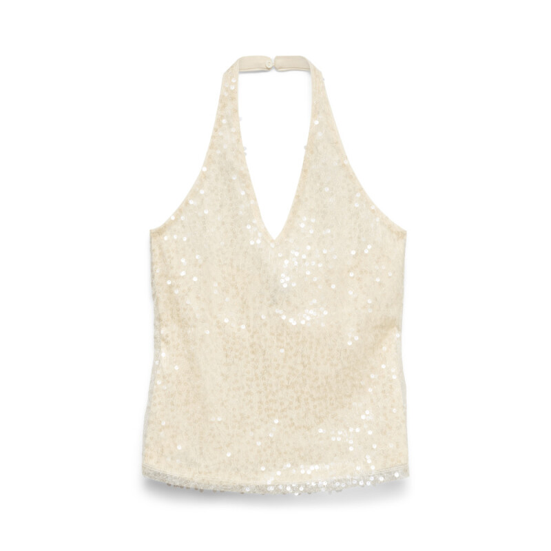 VMCAROLINA HALTERNECK SQ TOP JRS BIRCH