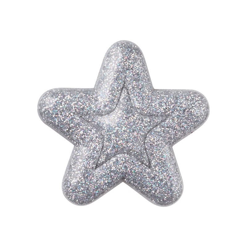 Jibbitz™ Charm Glittery Star Multicolor