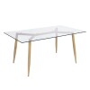 Mesa Falcon - Vidrio y Madera Mesa Falcon - Vidrio y Madera