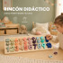 Cubo de Actividades Infantil 5 en 1 Elefante CELESTE