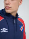 Campera Venti Nacional Hombre Azul Marino, Rojo