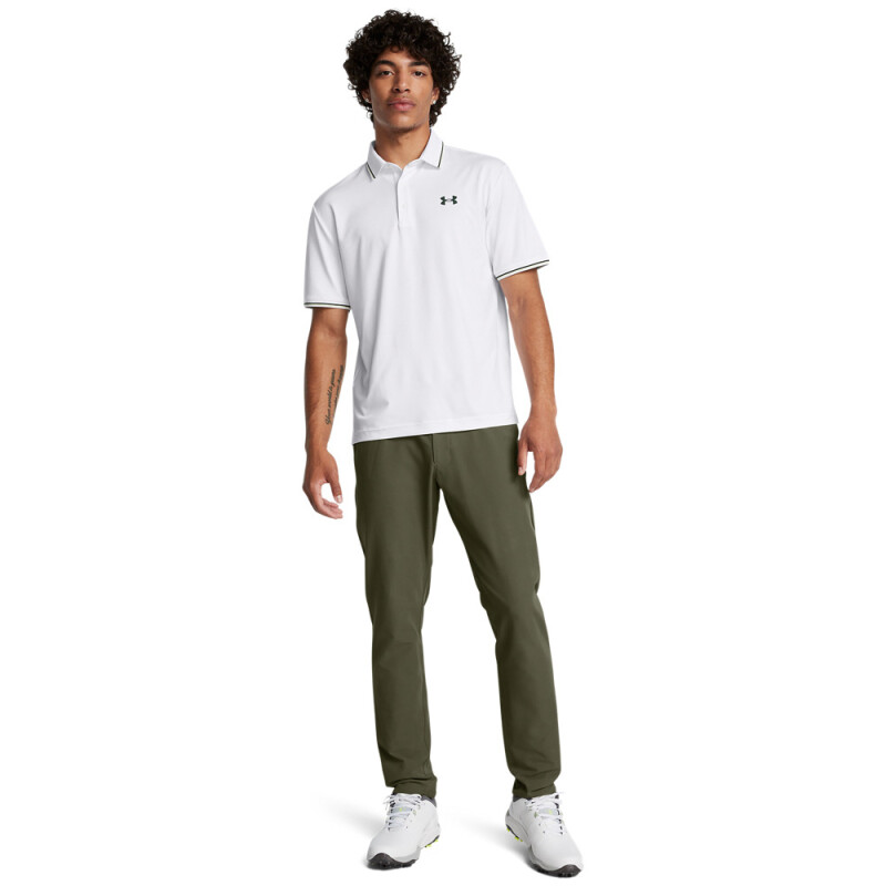 UA Playoff 3.0 Rib Polo-RED RED-600