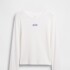FRCH LS RIBBED TEE NEW OFF WHITE