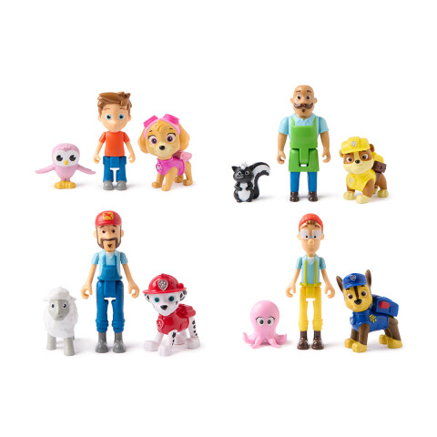 Set X 3 Muñeco Paw Patrol Personajes Surtidos U