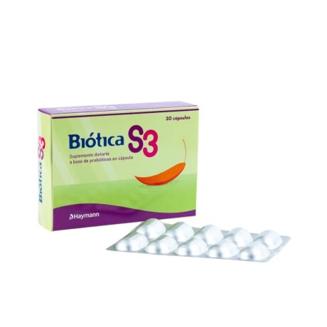 Biótica S3 x 30 Cáps Biótica S3 x 30 Cáps