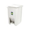 BASURERO CON PEDAL 15LT SANREMO Beige