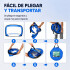 Kit x2 Arco Futbol Plegable Fácil Armado Portatil Niños Kit x2 Arco Futbol Plegable Fácil Armado Portatil Niños