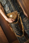 Brassy Bag Print Camel