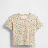 BF SS RELAXED PRINT T DITSY FLORAL