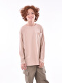 REMERA NACHO TEEN BEIGE OSCURO