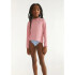 CAMISETA ML UNISSEX ROSA CLARO