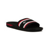 Chanclas Hombre Br Sport Tira Ancha Negro-blanco