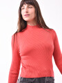 POLERA FRUNDA ROJO