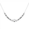 Cadena gargantilla bolitas tailandesa-Plata 925-Sin Piedra-CD3473 sinpiedra