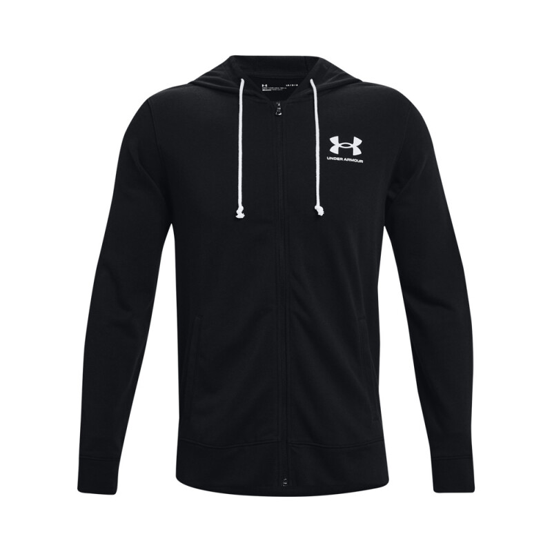 UA Rival Terry LC FZ-GRY BLK-001