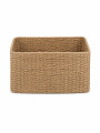 CANASTO RECTANGULAR BEIGE