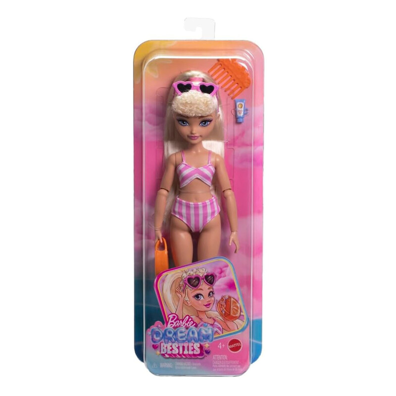 Barbie Dream Besties Muñeca Malibu de la Playa Barbie Dream Besties Muñeca Malibu de la Playa