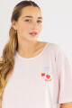 Red bow long Cherry blossom