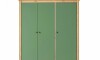 Ropero 3 Puertas 4 Cajones - Mari Verde