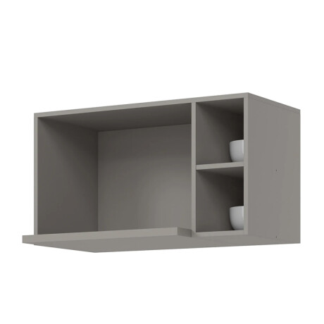 Armario aéreo para microondas - Linea Americana Gris
