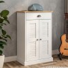 Zapatera 2 Puertas 1 Cajón - Línea Valenciana - Blanco Zapatera 2 Puertas 1 Cajón - Línea Valenciana - Blanco