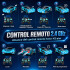 Auto Eléctrico Control Remoto Música Luces Led 2810 AUTO CONTROL REMOTO 2810