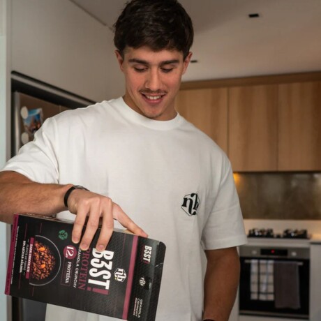 Granola Proteica B3ST 300 g Natural Bars Dark Chocolate