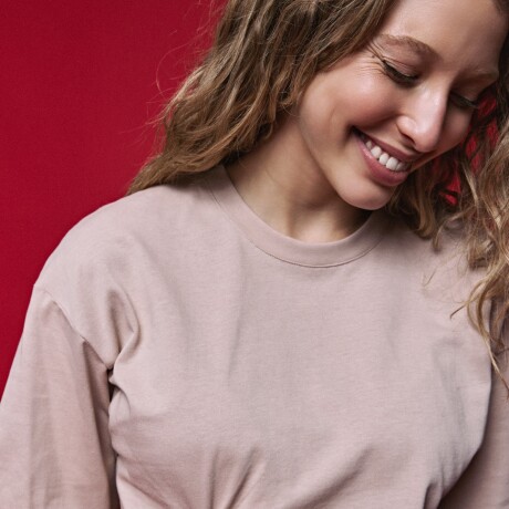 REMERA ELIA Beige