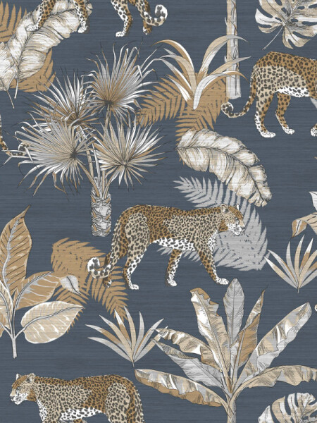 COLECCIÓN JUNGLE FEVER - LEOPARD/BLUE - ORIGEN BELGA - N/A