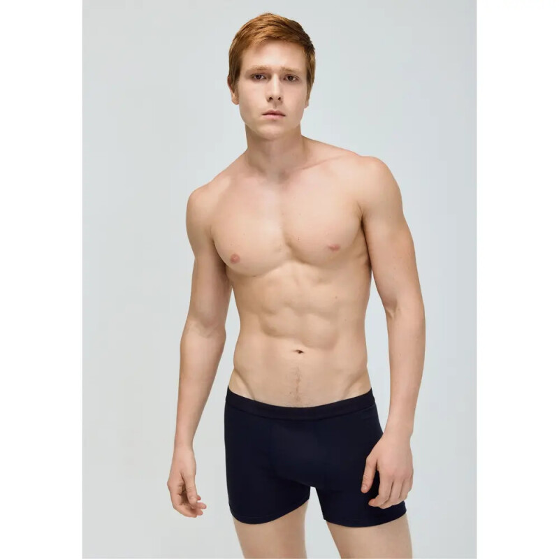 CUECA BOXER MASC AZUL ESCURO